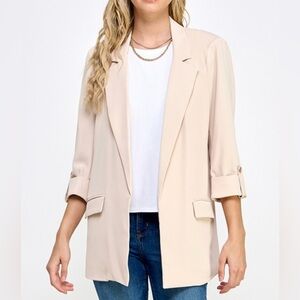Women's Cream Blazer